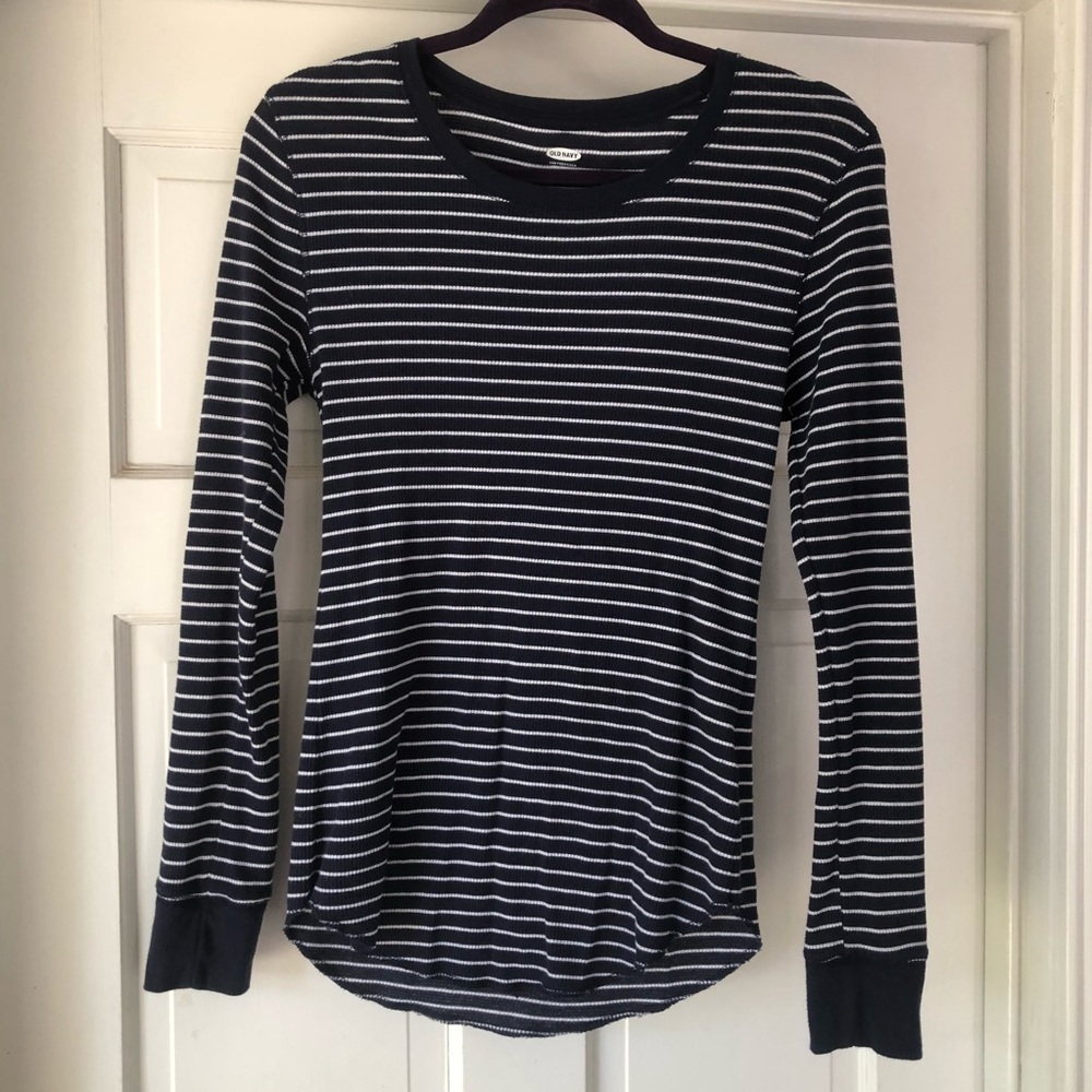 Striped thermal top